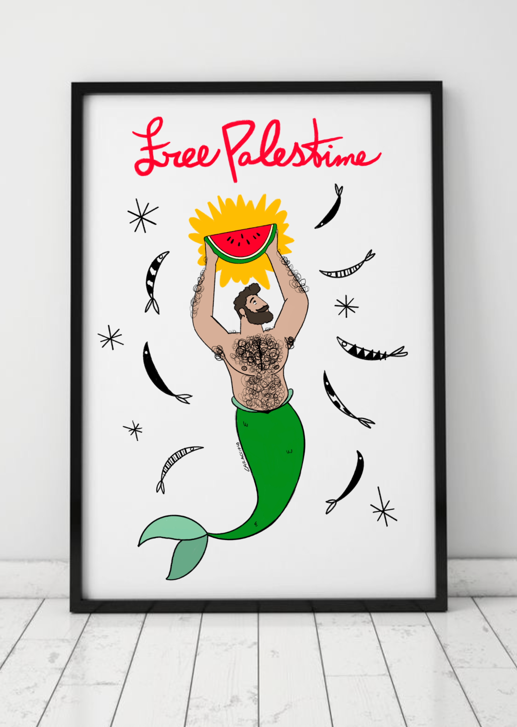 "Res(is)tiamo Umani / We Remain Human" Poster